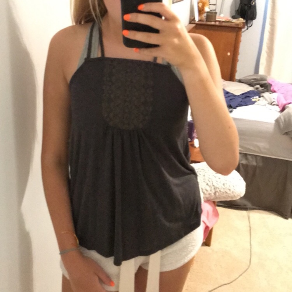 Dark Gray Tank Top